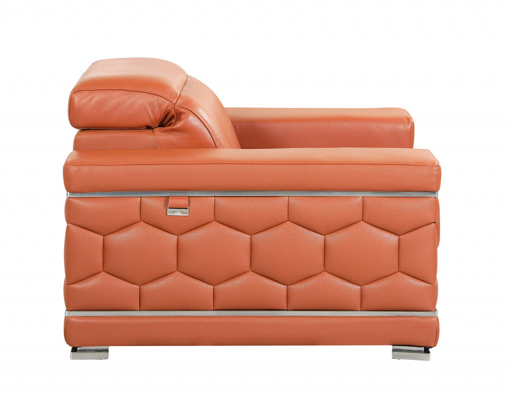 Monaco Leather Seating Set – Camel
