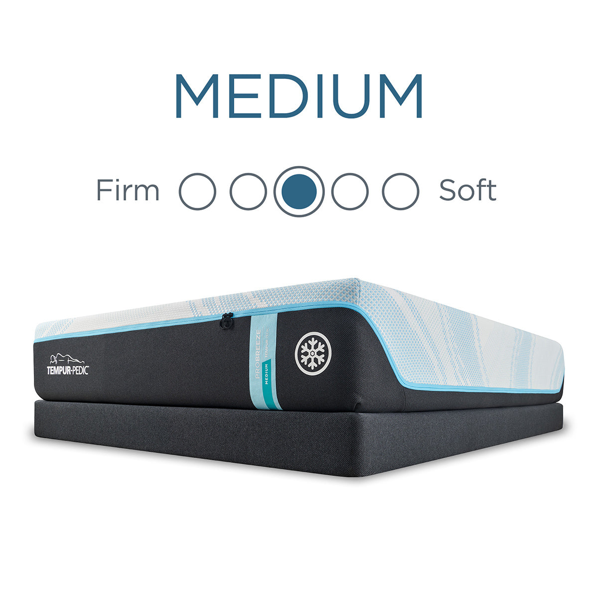 Tempur-Pedic® ProBreeze® 12" Medium Mattress - Advanced 5° Cooling