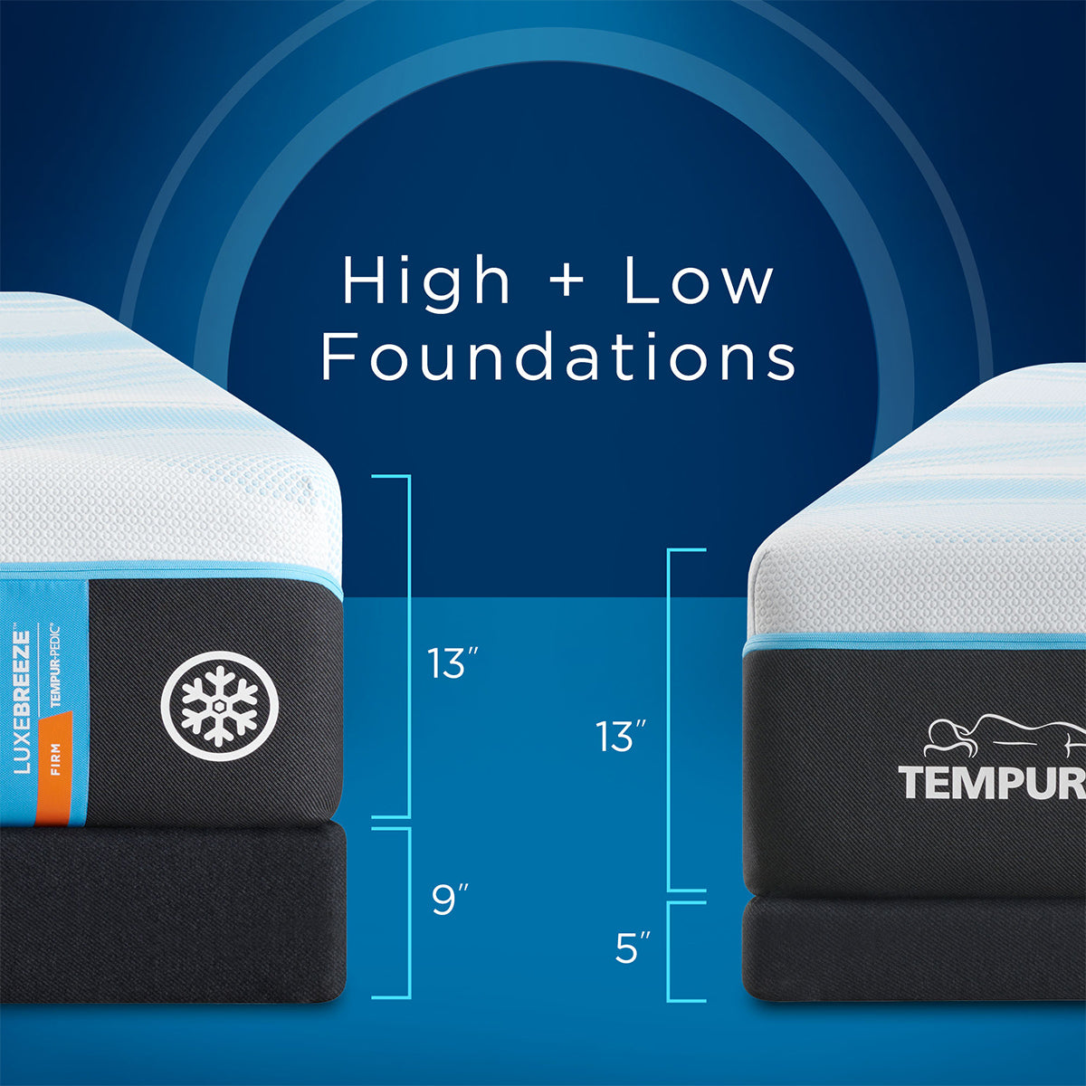 Tempur-Pedic TEMPUR-LuxeBreeze Firm 13-Inch Mattress