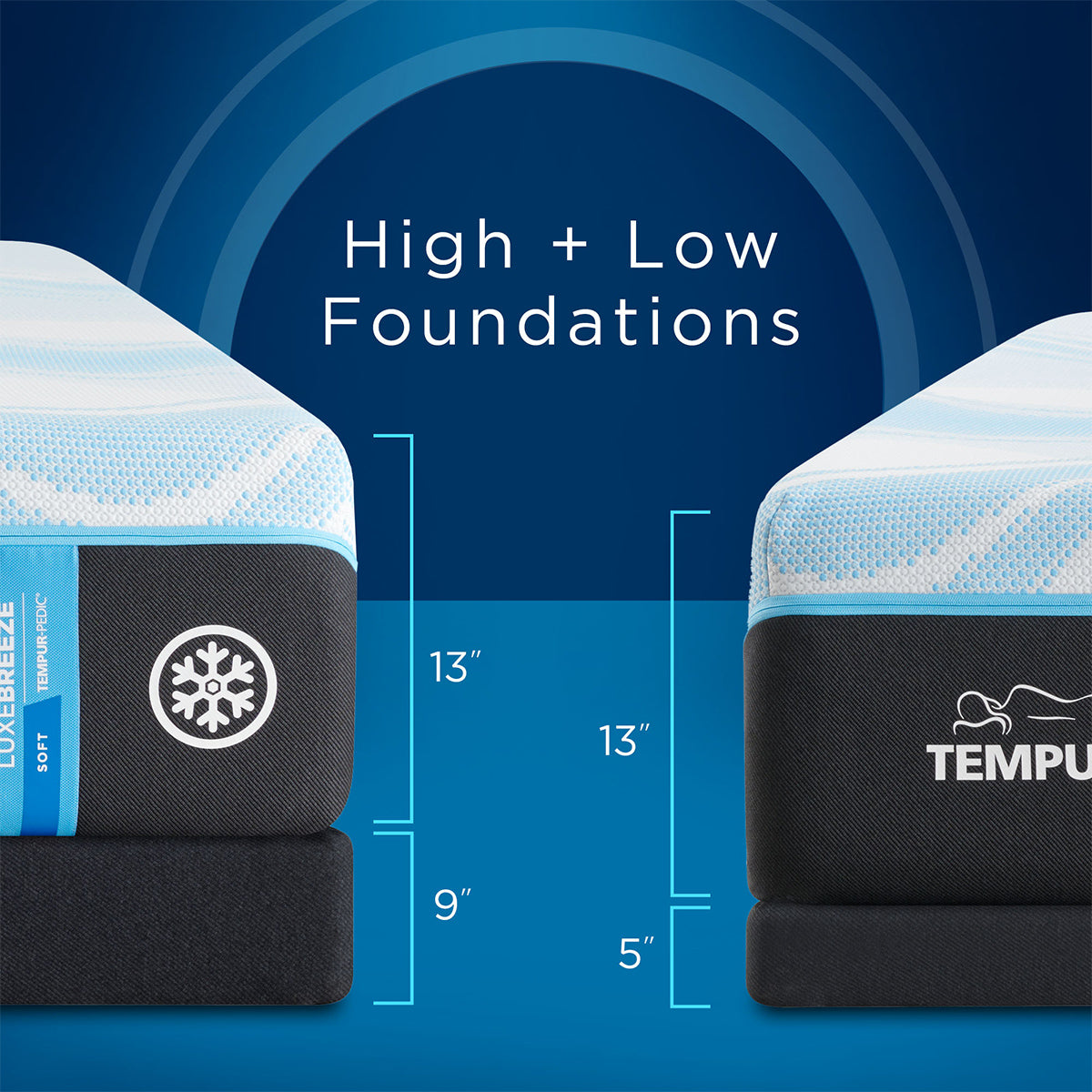 Tempur-Pedic TEMPUR-LuxeBreeze Soft 13-Inch Mattress