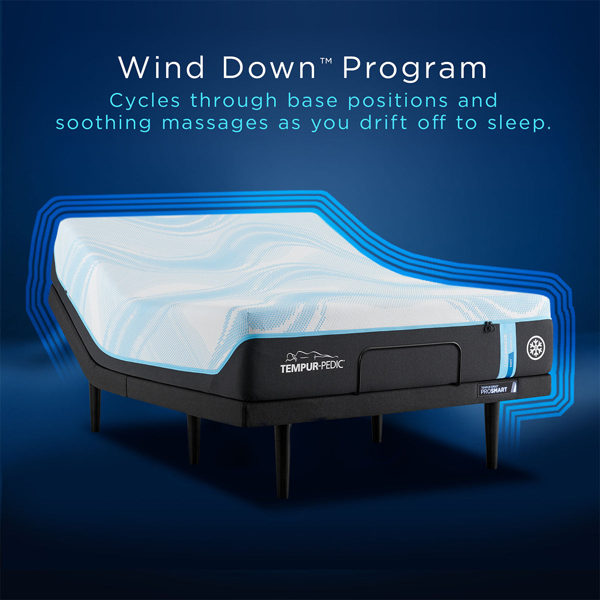 TEMPUR-Ergo® ProSmart™ Base - AI-Powered Sleep Monitoring & Snore Response