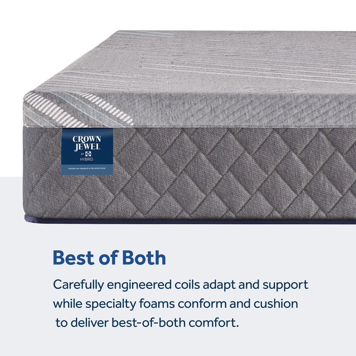Sixth & Park Medium Hybrid 12" Mattress