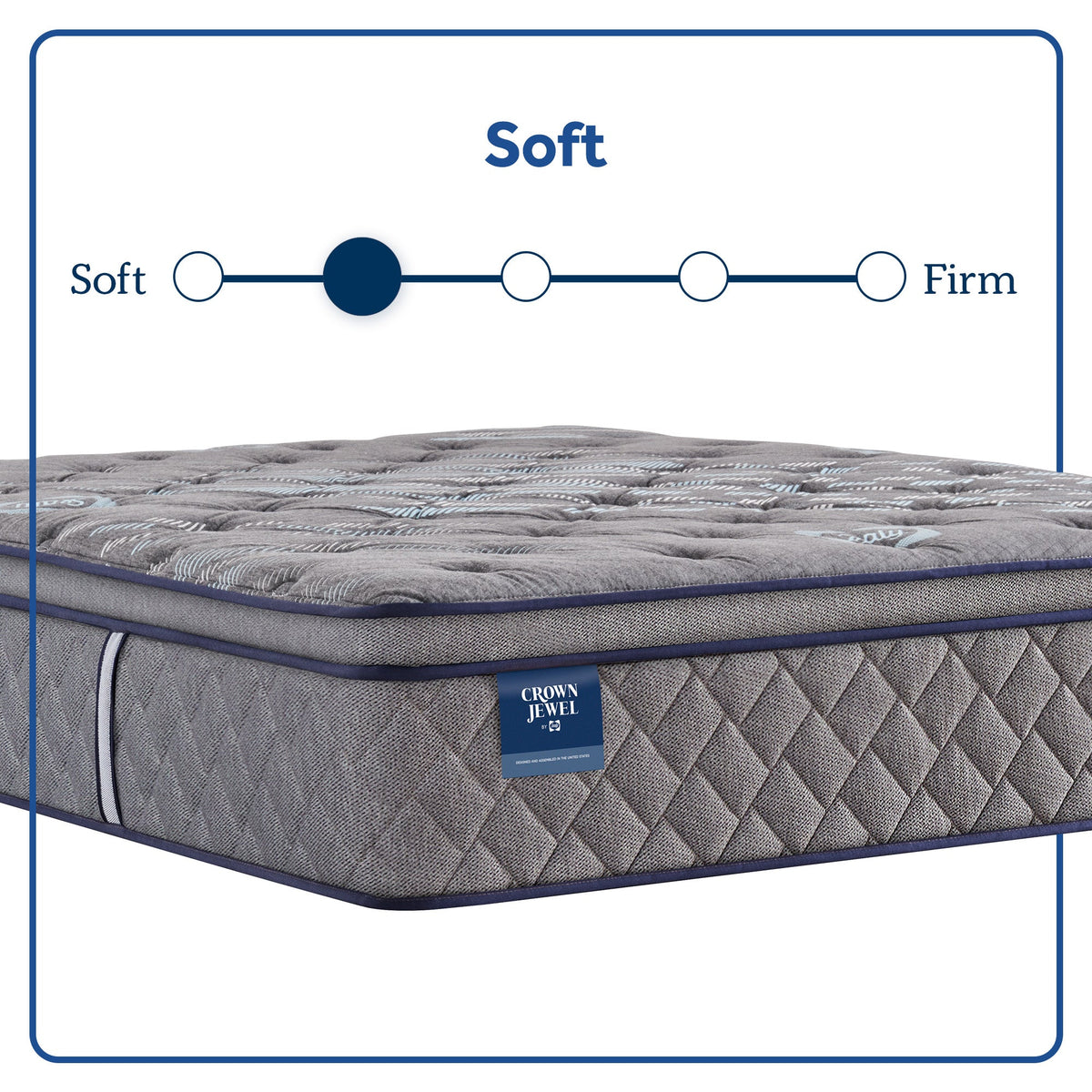 Sixth & Park Soft Euro Pillow Top 14" Mattress