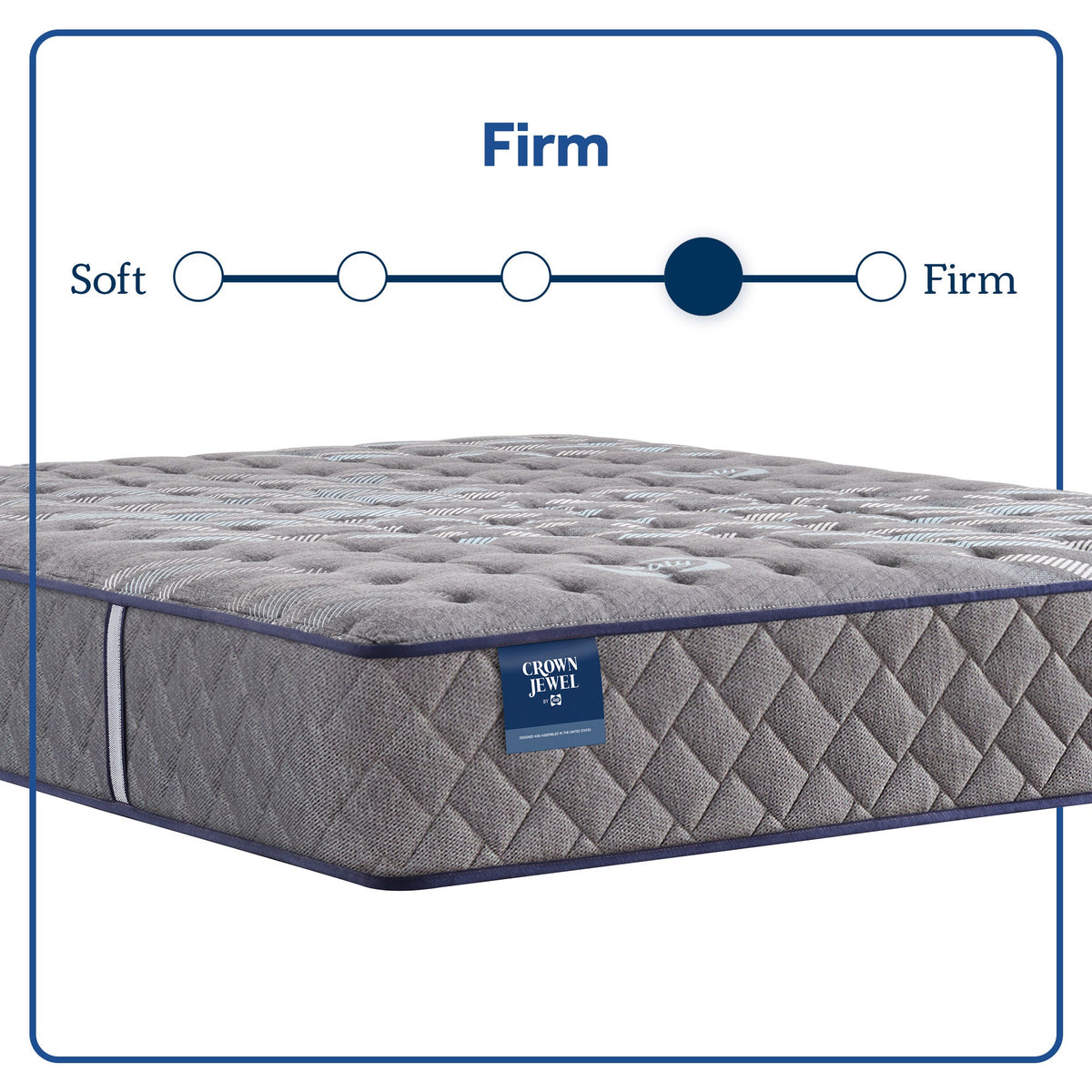 Sixth & Park Firm Tight Top 12.5" Mattress