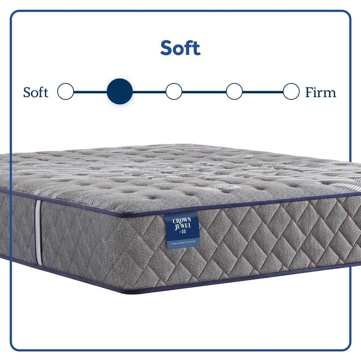 Sixth & Park Soft Tight Top 12.5" Mattress