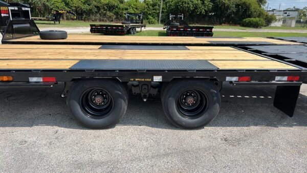 Big Tex 22GN Tandem Dual Gooseneck Trailer with Mega Ramps – 35D5A-MRBK
