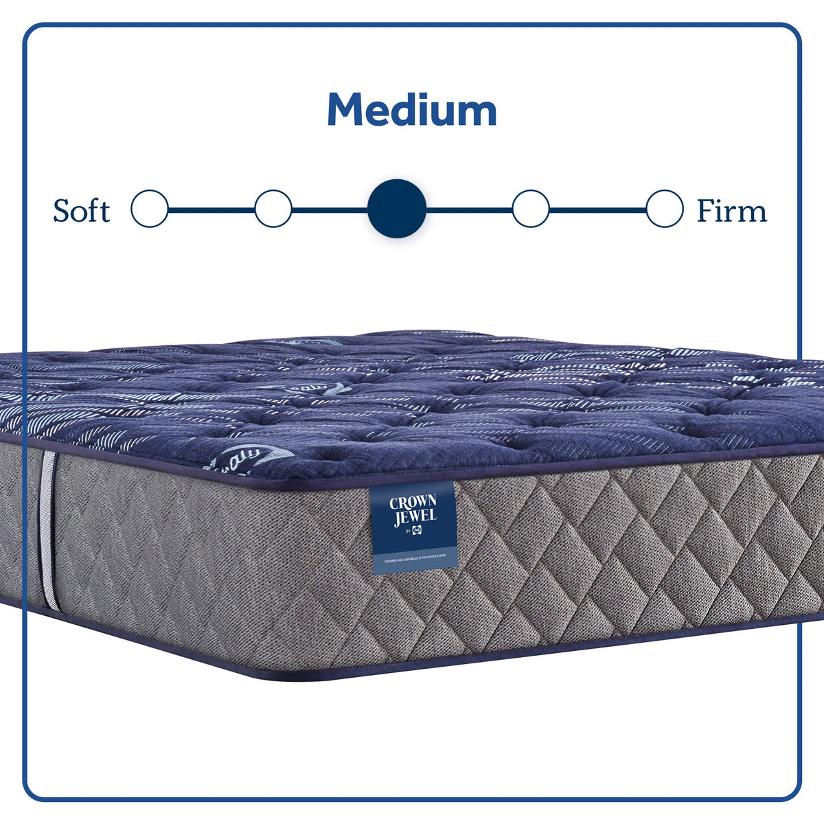 Eighth & Park Medium Tight Top 14.5" Mattress