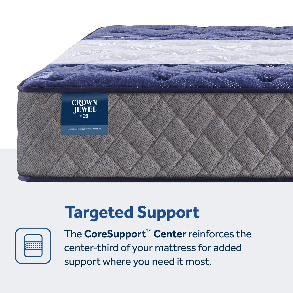 Eighth & Park Medium Tight Top 14.5" Mattress