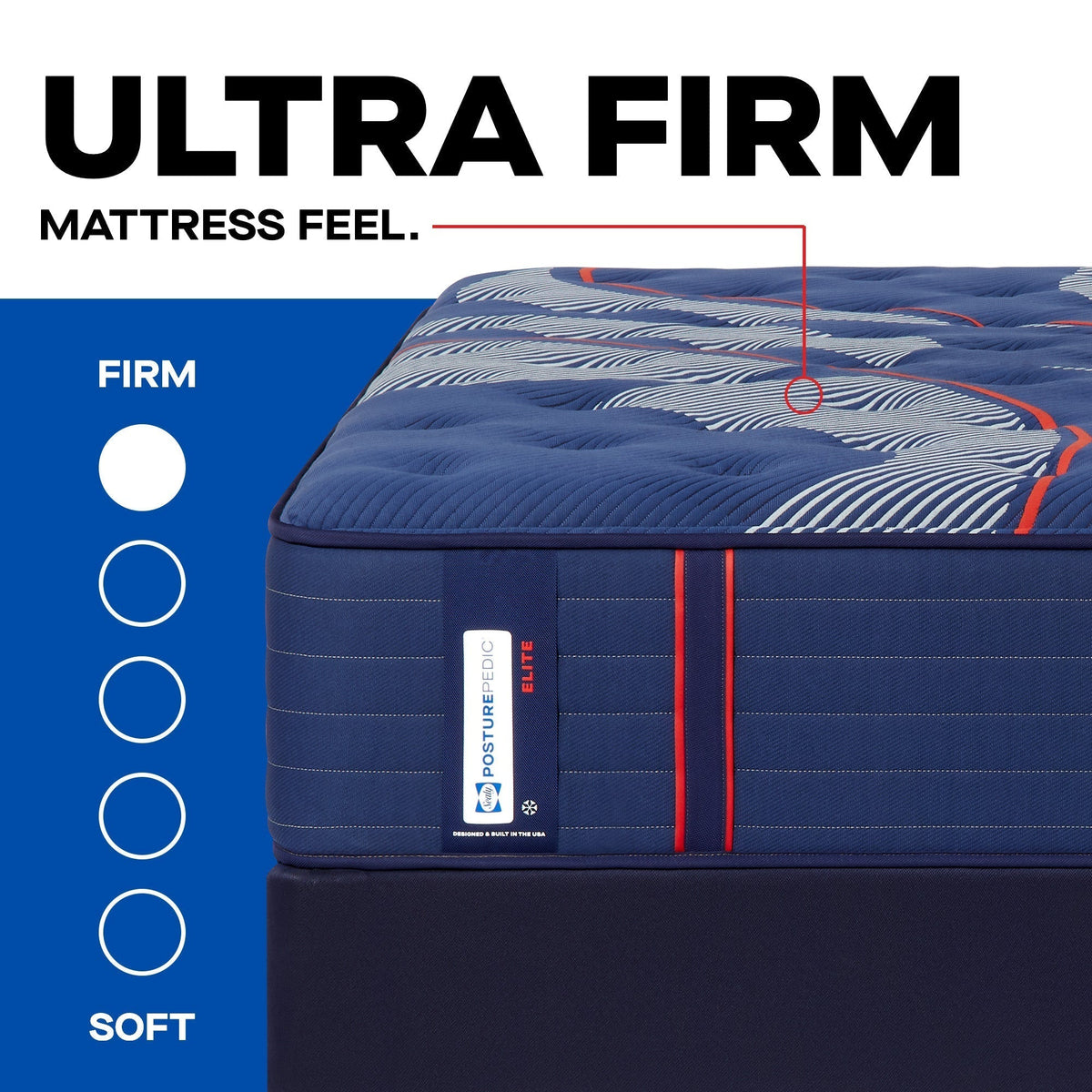 Sealy Posturepedic Elite Spring Brenham II 14" Ultra Firm Tight Top Mattress