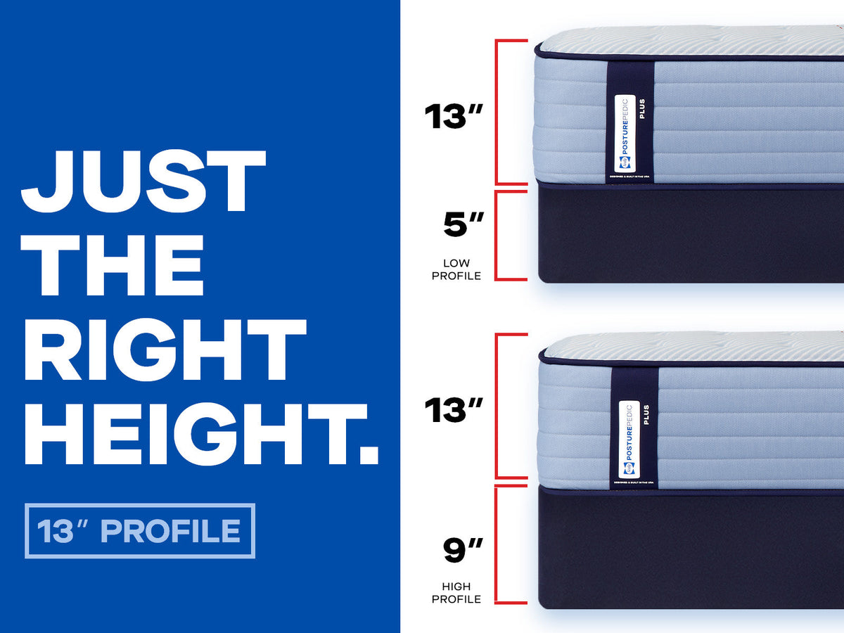Sealy Posturepedic Plus Spring Paterson II 13" Ultra Firm Tight Top Mattress