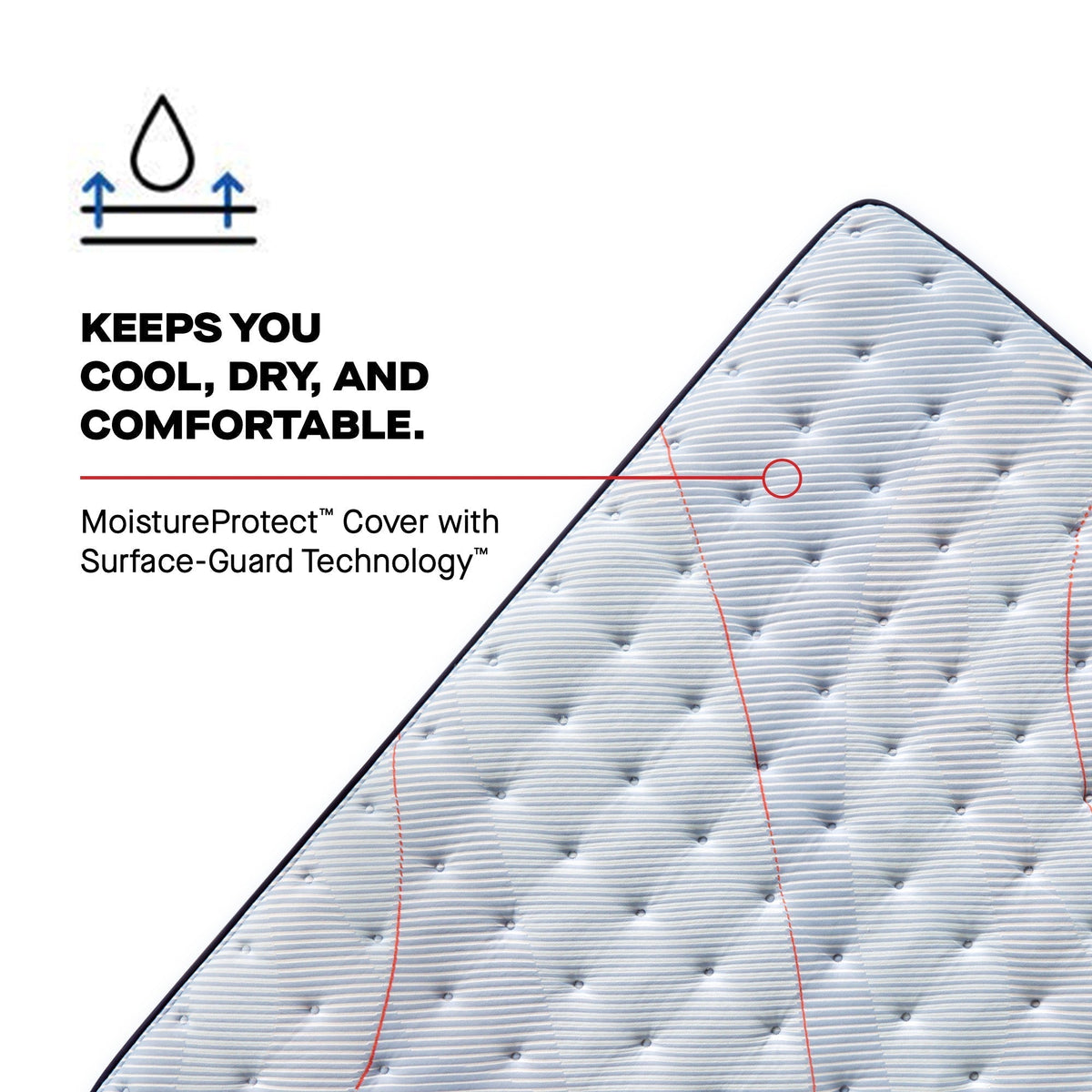 Sealy Posturepedic Spring Medina II 14" Soft Euro Pillowtop Mattress