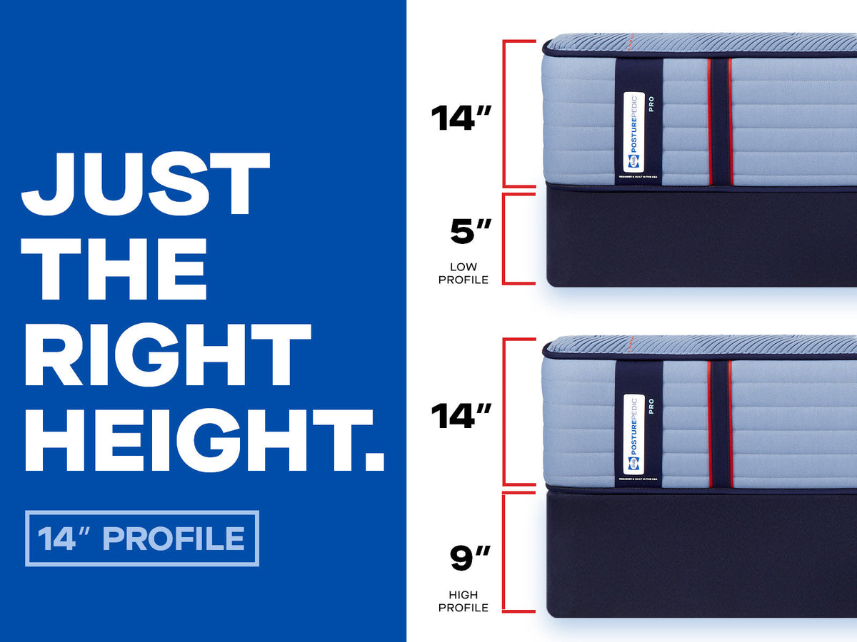 Sealy Posturepedic Pro Spring Dupont II 14" Medium Tight Top Mattress