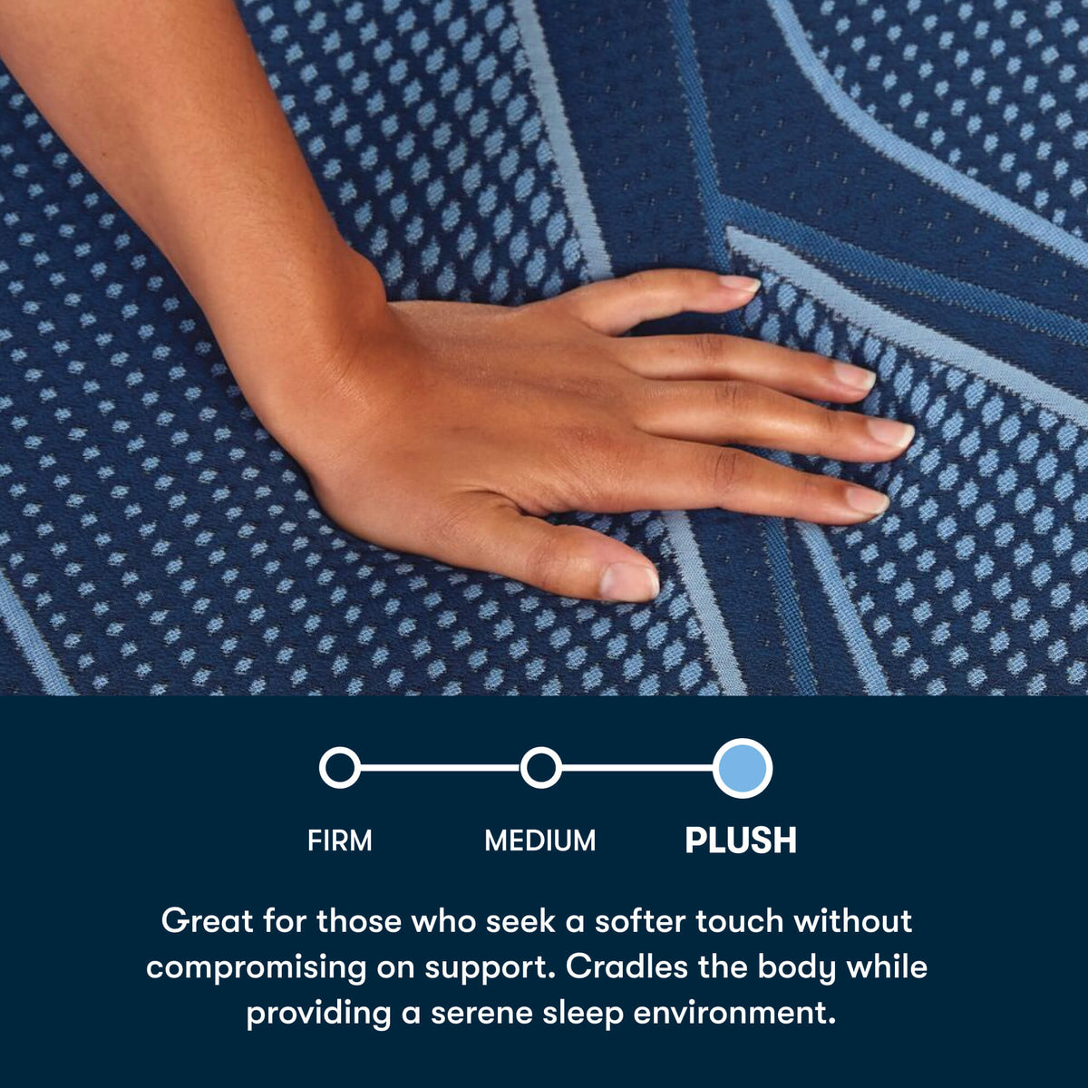 Serta iSeries NXG 2500 Plush Mattress - Contouring Cooling Foam Core Support