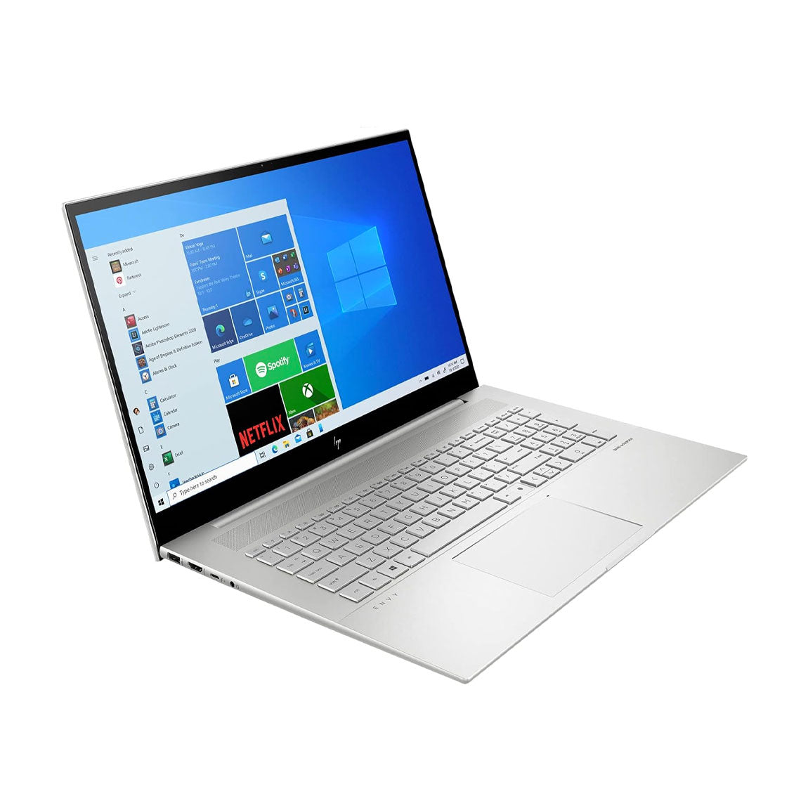 HP Envy 17-CG1003CA Intel Core i7-1165G7 - 16GB RAM - 512GB SSD  17.3 Inch FHD  NVidia GeForce Graphics MX450 (2 GB) / Win 10 - Open Box ( 1 Year Warranty )