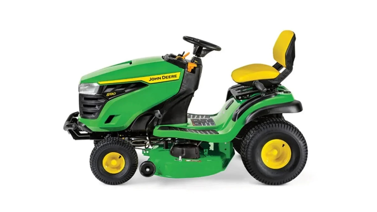 John Deere S130 Riding Lawn Mowers.
