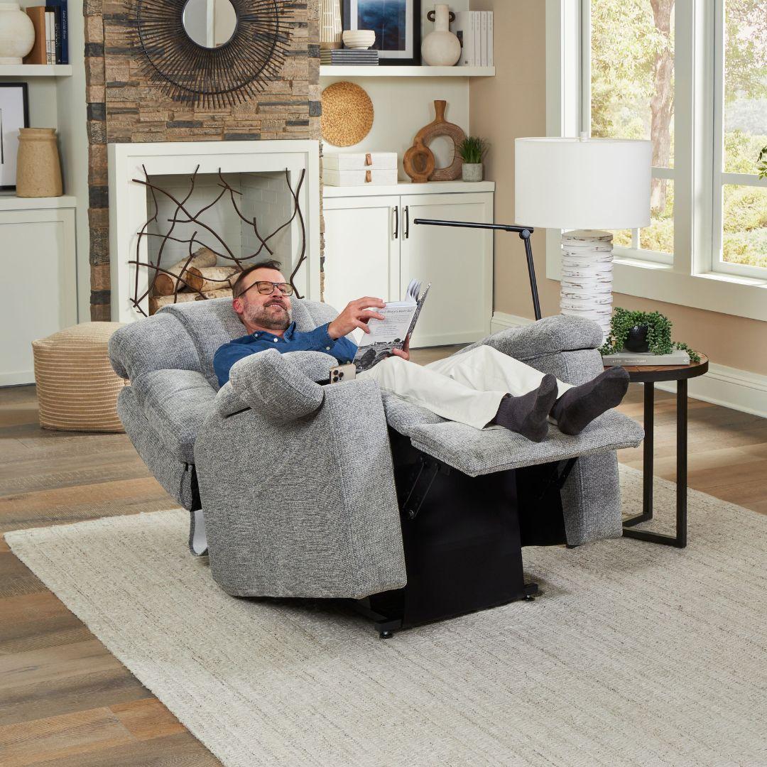 UltraComfort Venice UC477-LAR Large Power Lift Chair - Eclipse Tilt & Zero Gravity