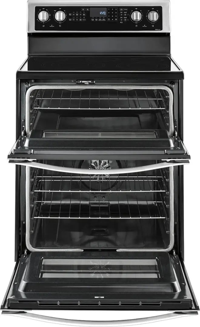 Whirlpool 6.7 Cu. Ft. Electric Double Oven Range with True Convection