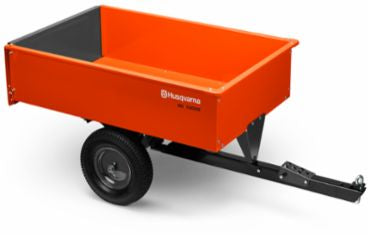 Husqvarna 12 CU FT Steel Swivel Dump