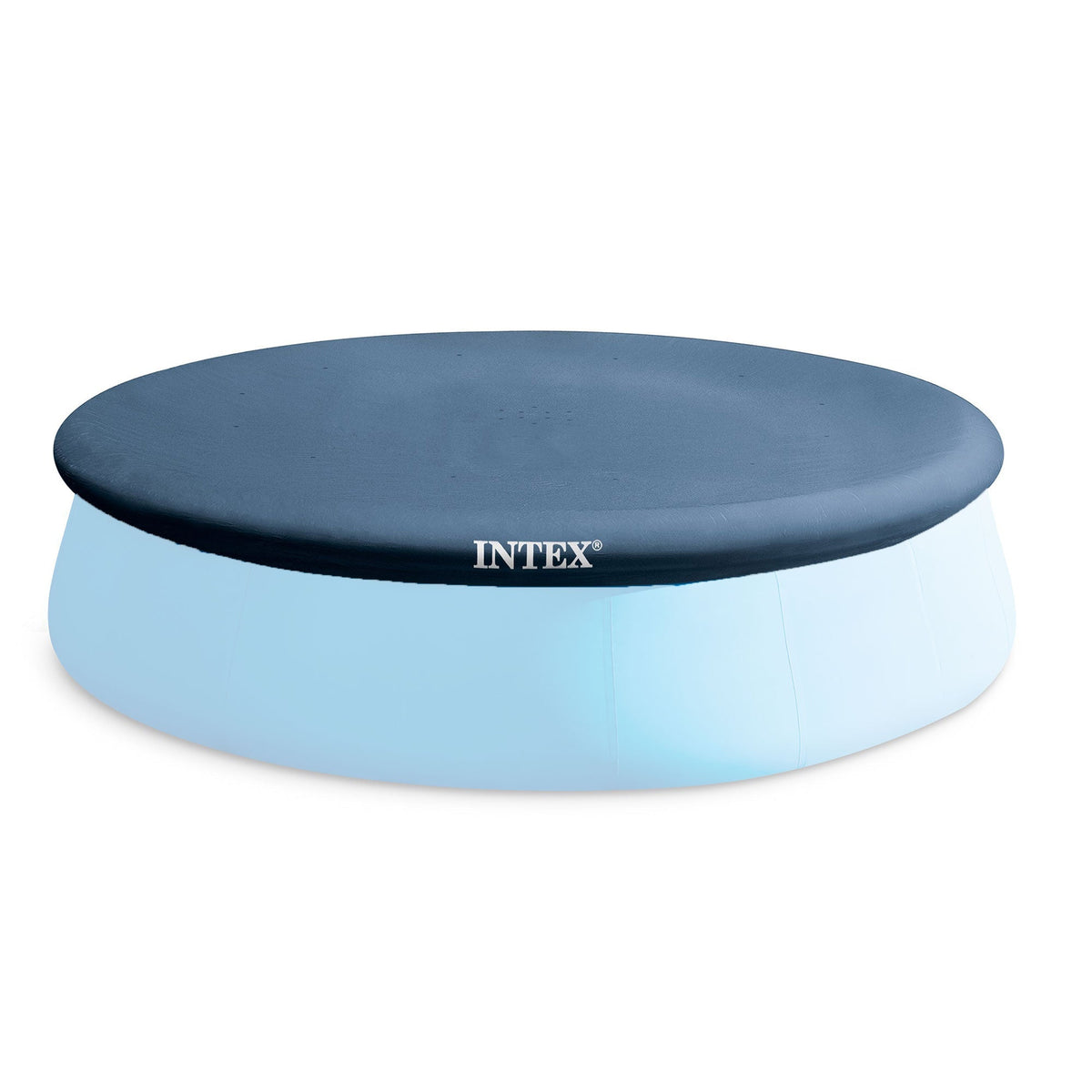Intex 12' x 30" Metal Frame Round Swimming Pool w/ Filter Pump & 13' Pool Cover image 4