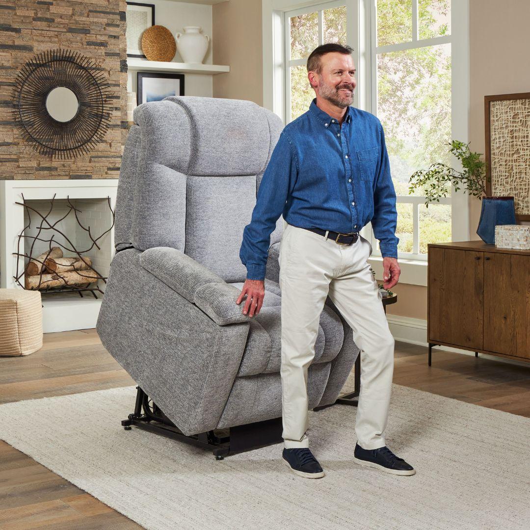 UltraComfort Venice UC477-MED Medium Power Lift Chair - Eclipse Tilt & Zero Gravity
