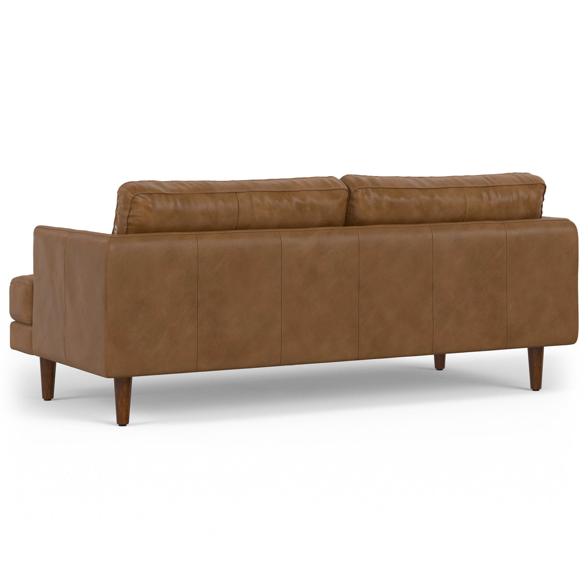 Lennox Leather Sofa – Brown
