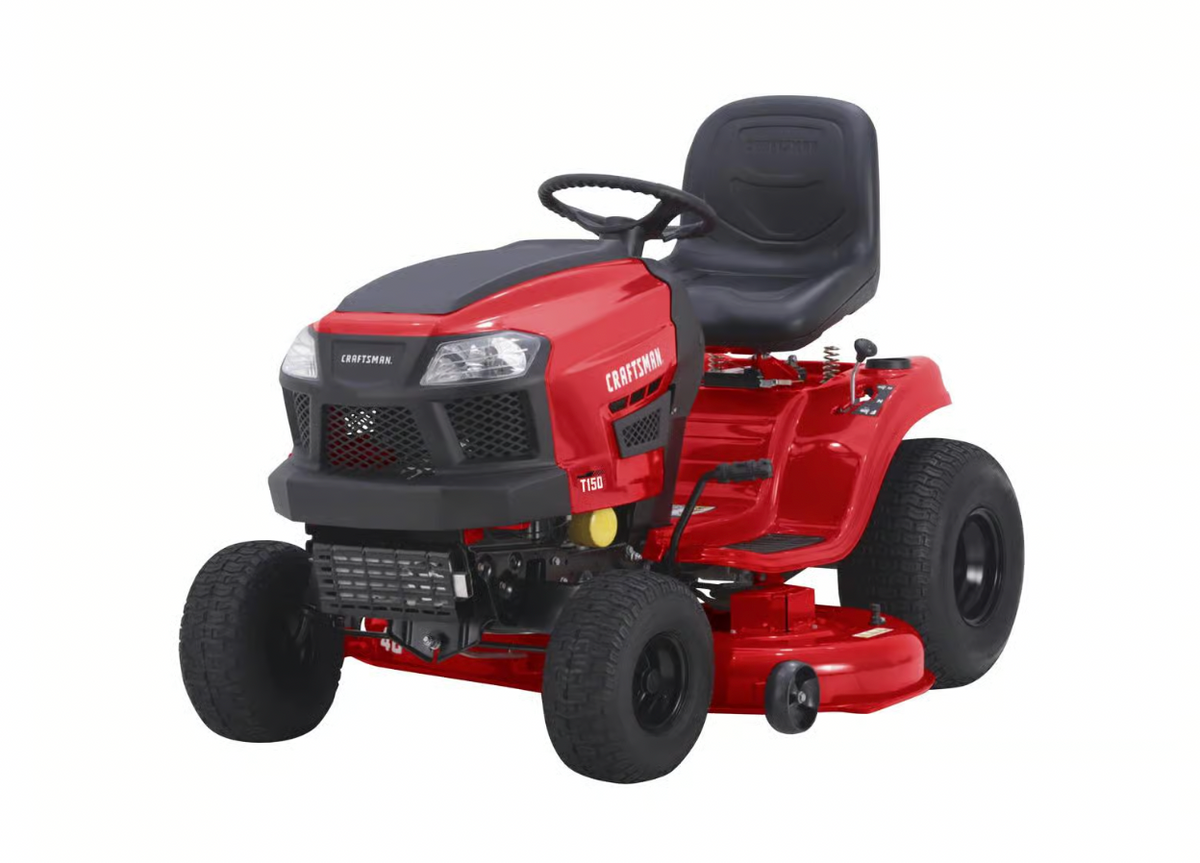 Craftsman T150 Gas Lawn Tractor | 46-in | 540cc | 19HP Briggs and Stratton Engine | Turn Tight Technology | In-Store Exclusive