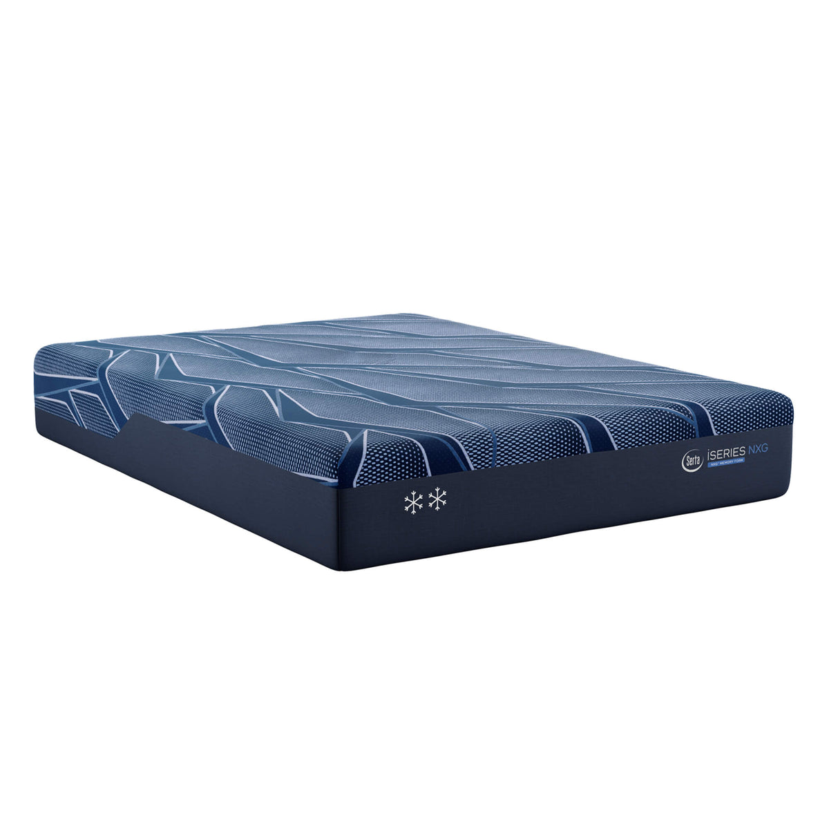 Serta iSeries NXG 2500 Plush Mattress - Contouring Cooling Foam Core Support