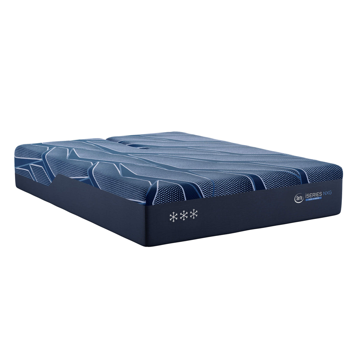 Serta iSeries NXG 3500 Medium Hybrid Mattress (Cooling + 5-Zone Support)