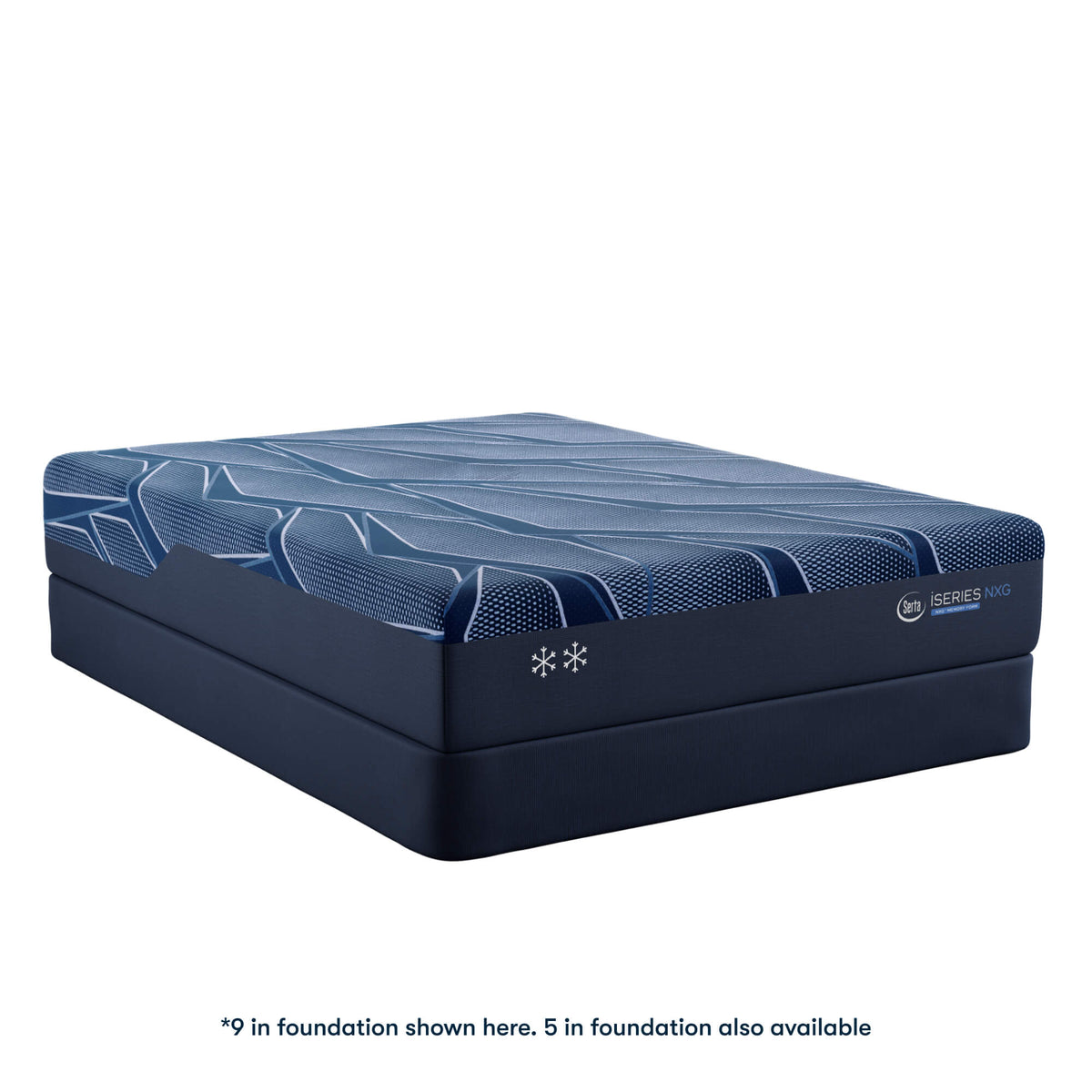 Serta iSeries NXG 2500 Plush Mattress - Contouring Cooling Foam Core Support