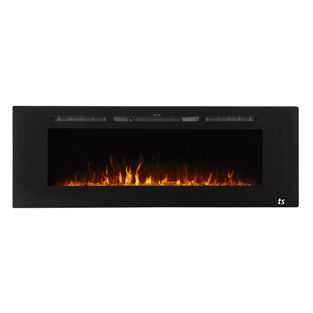 The Sideline 60 Inch Recessed Smart Electric Fireplace 80011