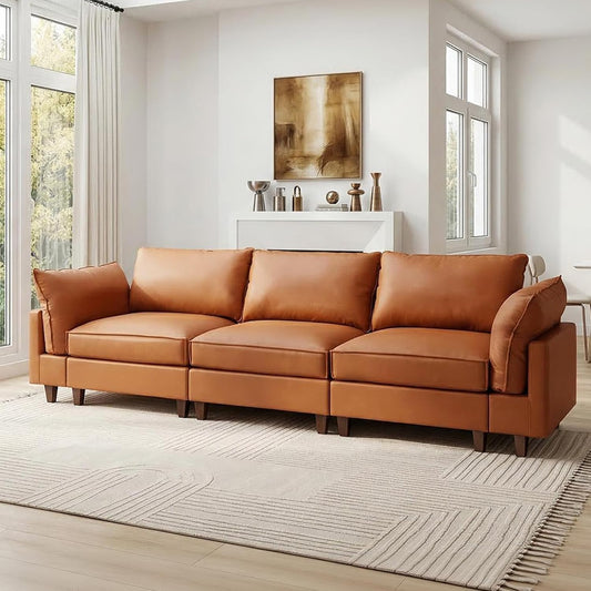 Berk Furniture Outlet Modular Sectional Couch Oversized Cloud Couch 3 Seat L Shaped Sofa