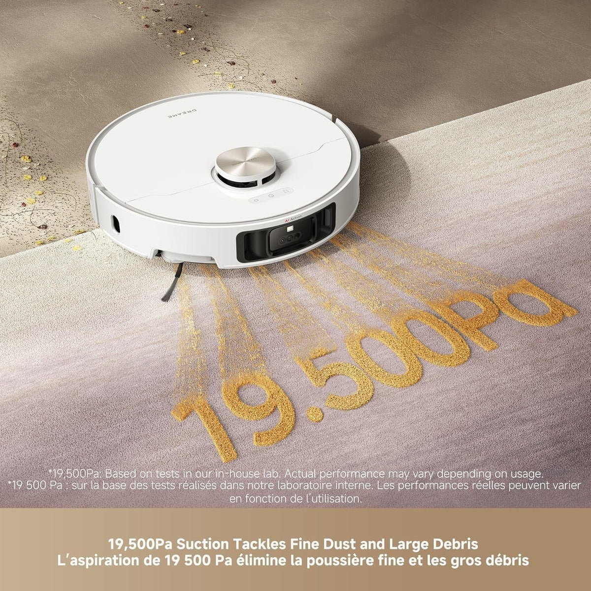 DREAME L50 Ultra Robot Vacuum Mop 19,500Pa Auto-Empty