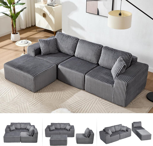 Berk Furniture Outlet Modular Sectional Sofa Cloud Sectional Couch Deep Seat L Shaped Couch