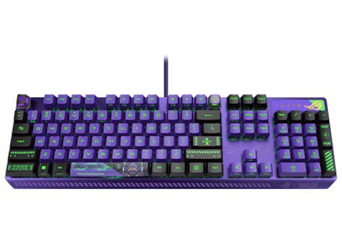 ASUS ROG Strix Scope RX EVA Edition Gaming Keyboard (Blue Switch) 90MP02T2-BKUA00