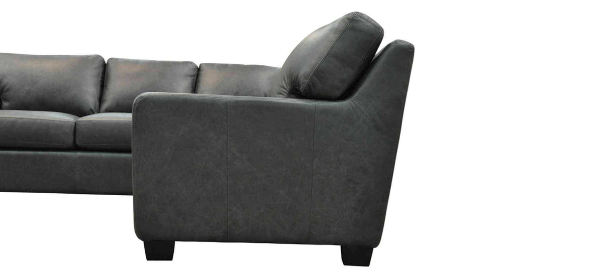 Albany Leather Sectional