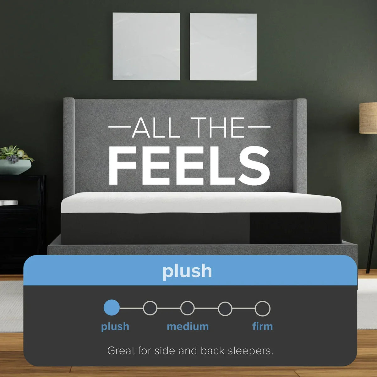 Bedplanet 12” Essentials Gel Memory Foam Mattress – Soft & Cooling (RV Ready)