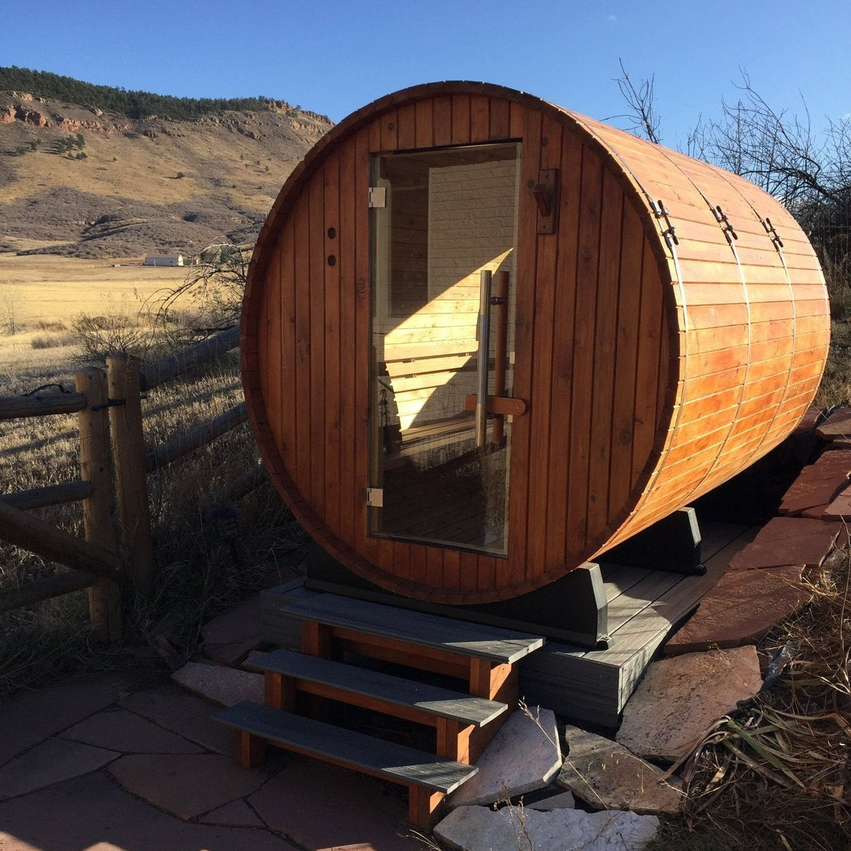 Princeton 6 Person Barrel Sauna