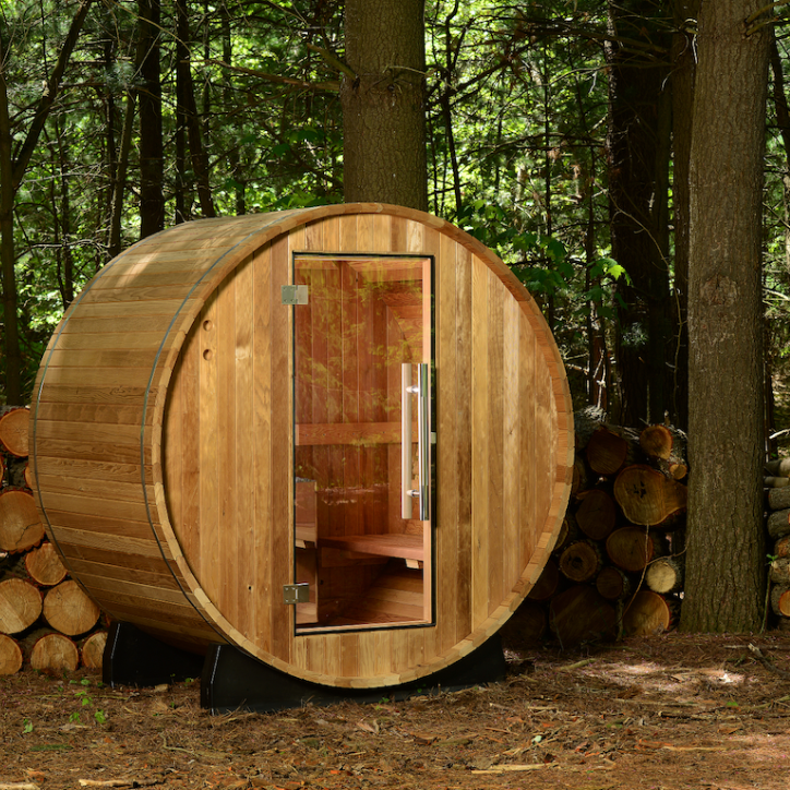 Salem 2 Person Barrel Sauna Kit