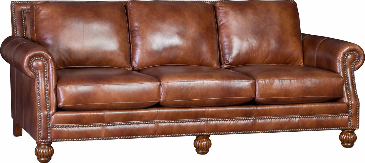 Chex Leather Sofa