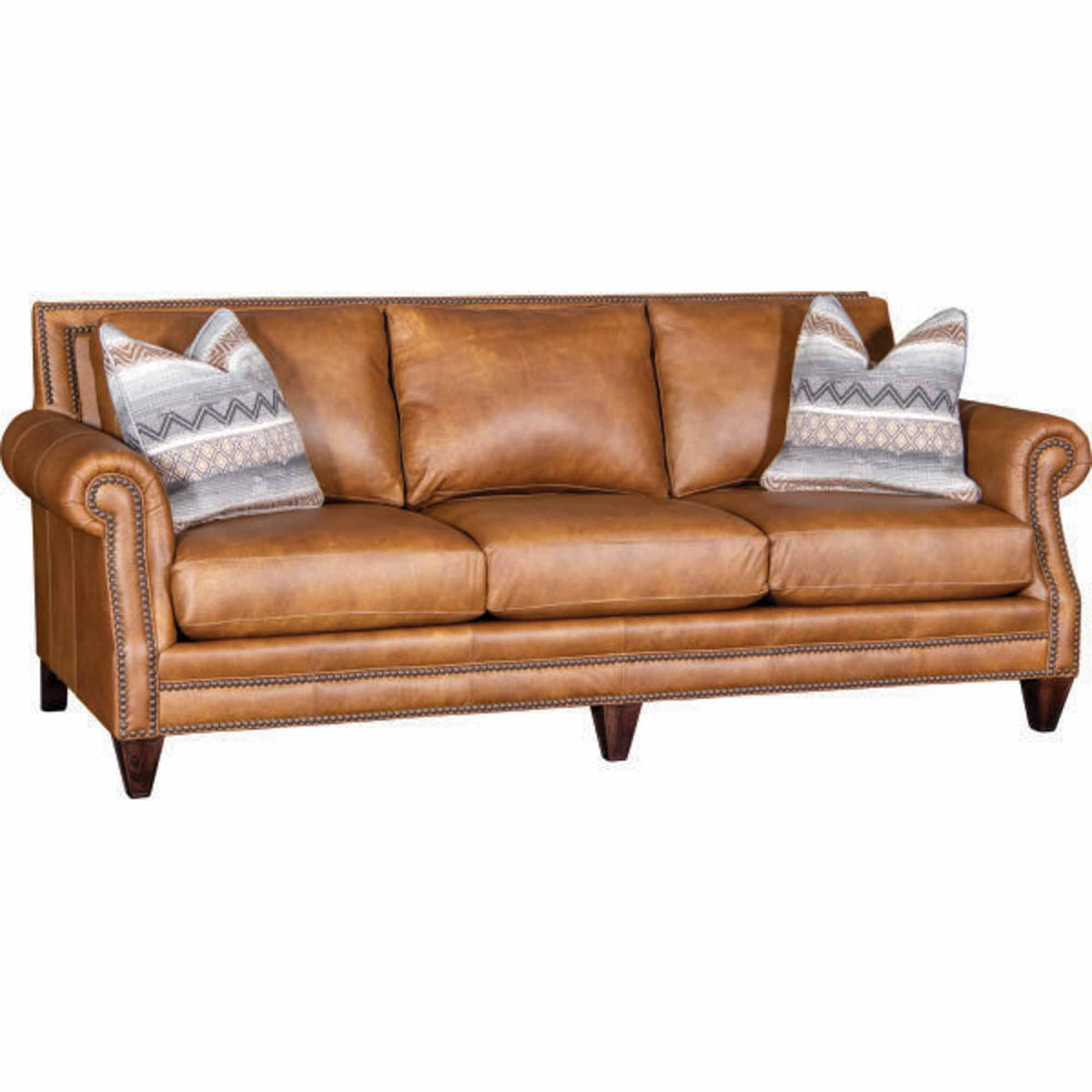 Chex Leather Loveseat