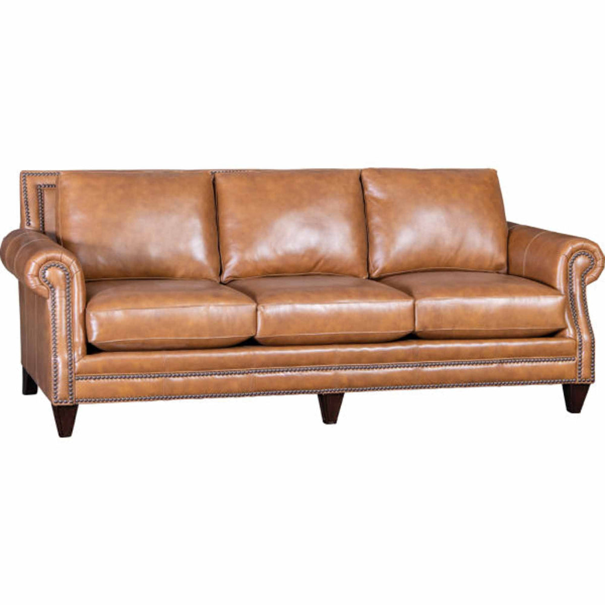 Chex Leather Loveseat