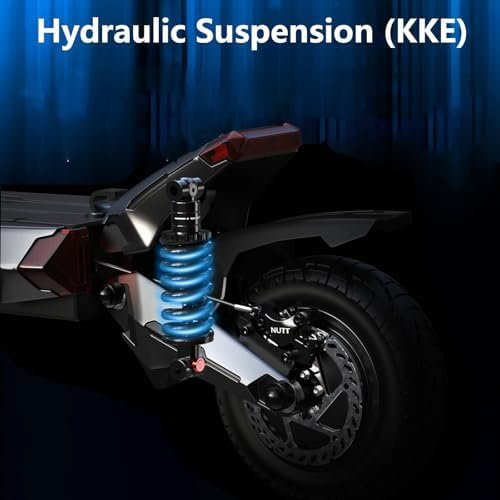 NANROBOT Electric Scooter Adults 50mph Dual Motor Electric Scooter with Suspension 80Miles Range Fast Sports Escooter Folding 10″ Off Road Tires 330LBS Max Load Complies with UL2272 Certification