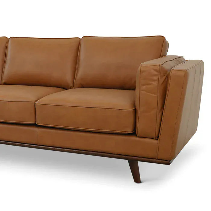 Chase Top-Grain Leather Sofa, 90 Inches MCM