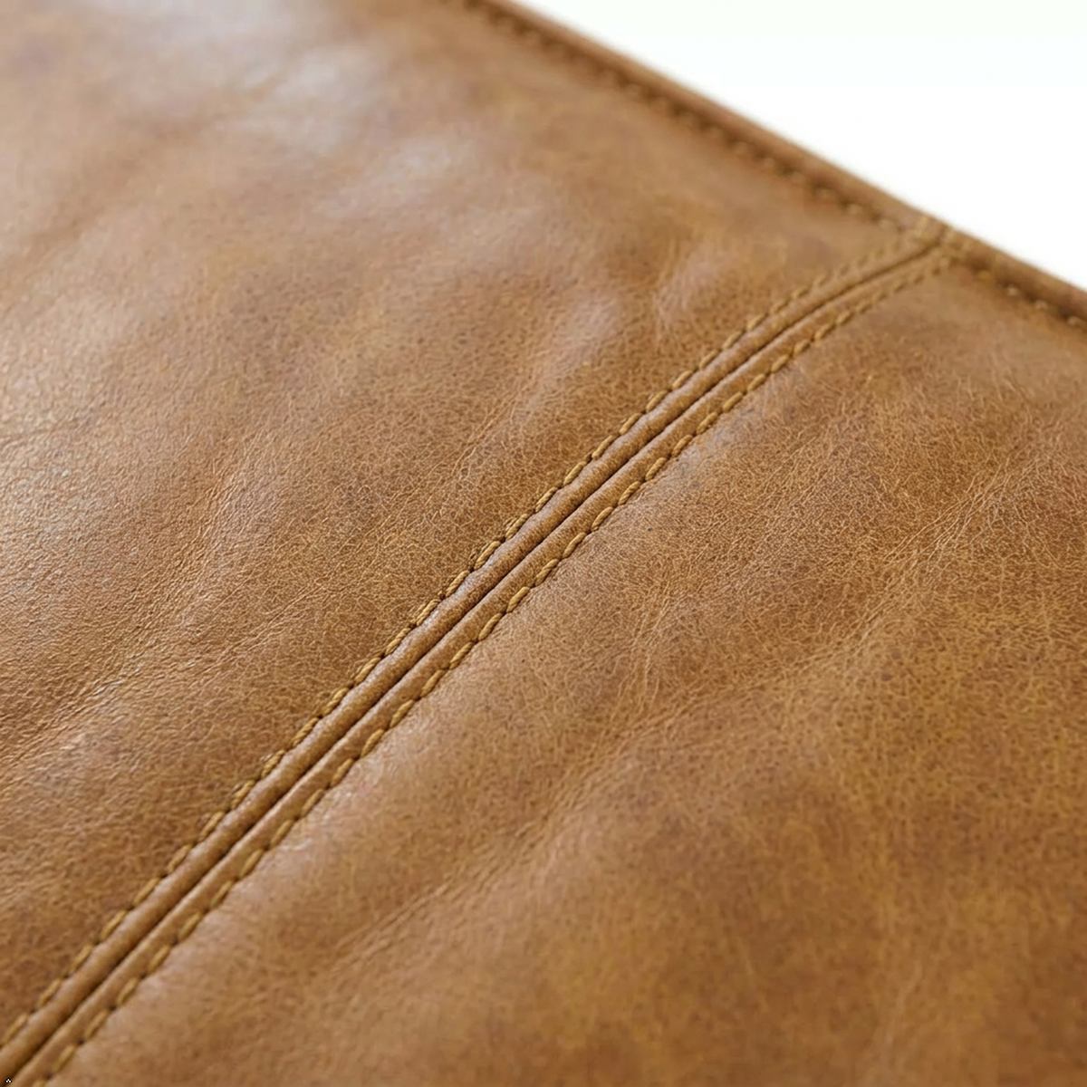 Colton Tan Leather Sofa