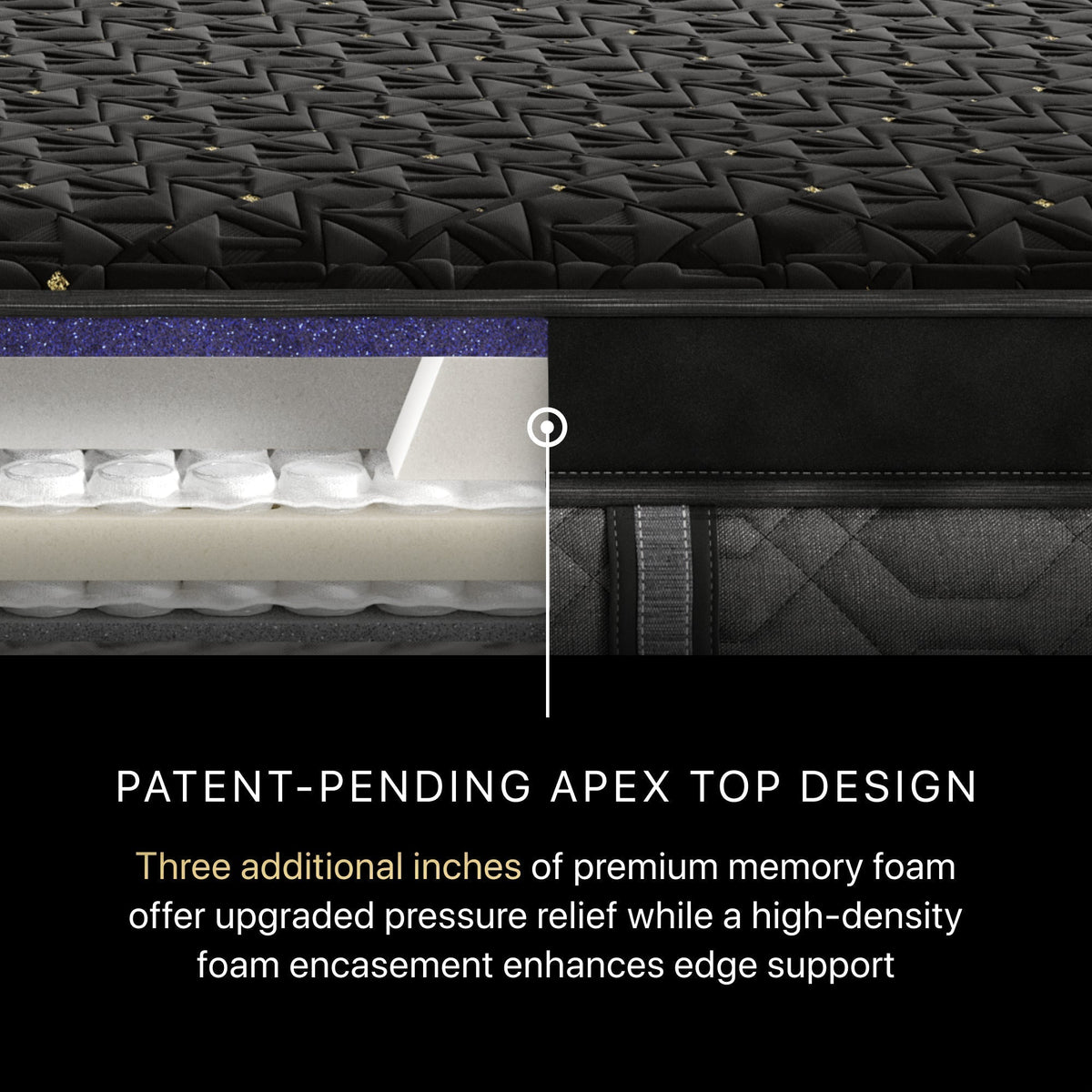Beautyrest Black® Hybrid Series Four Firm Apex Top Mattress