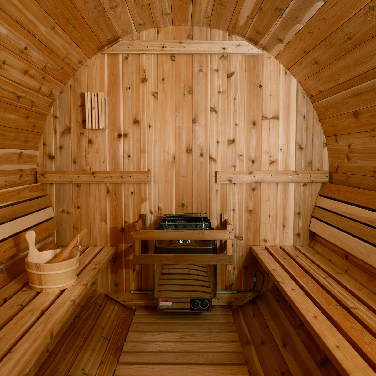 Salem 2 Person Barrel Sauna Kit