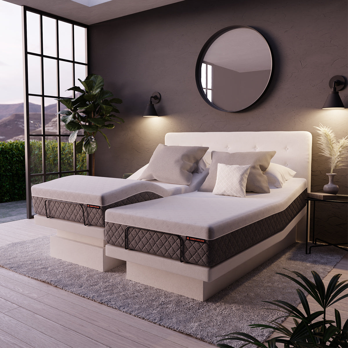 The Dawn House Smart Adjustable Bed System