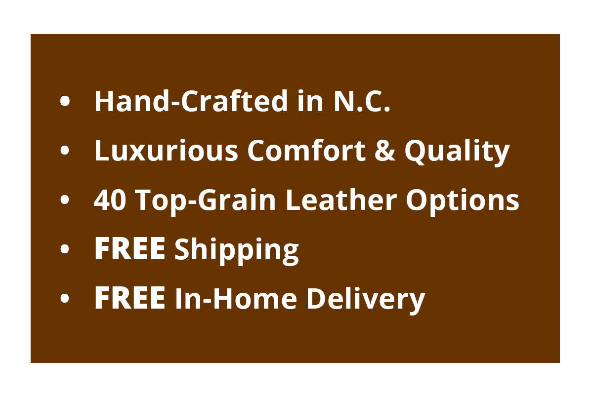 Jasper Bench Seat Track Arm Leather Sofa Or Sleeper Sofa