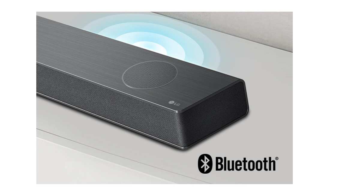 LG 5.1.3 ch High Res Audio Sound Bar with Dolby Atmos® 570W S90QY