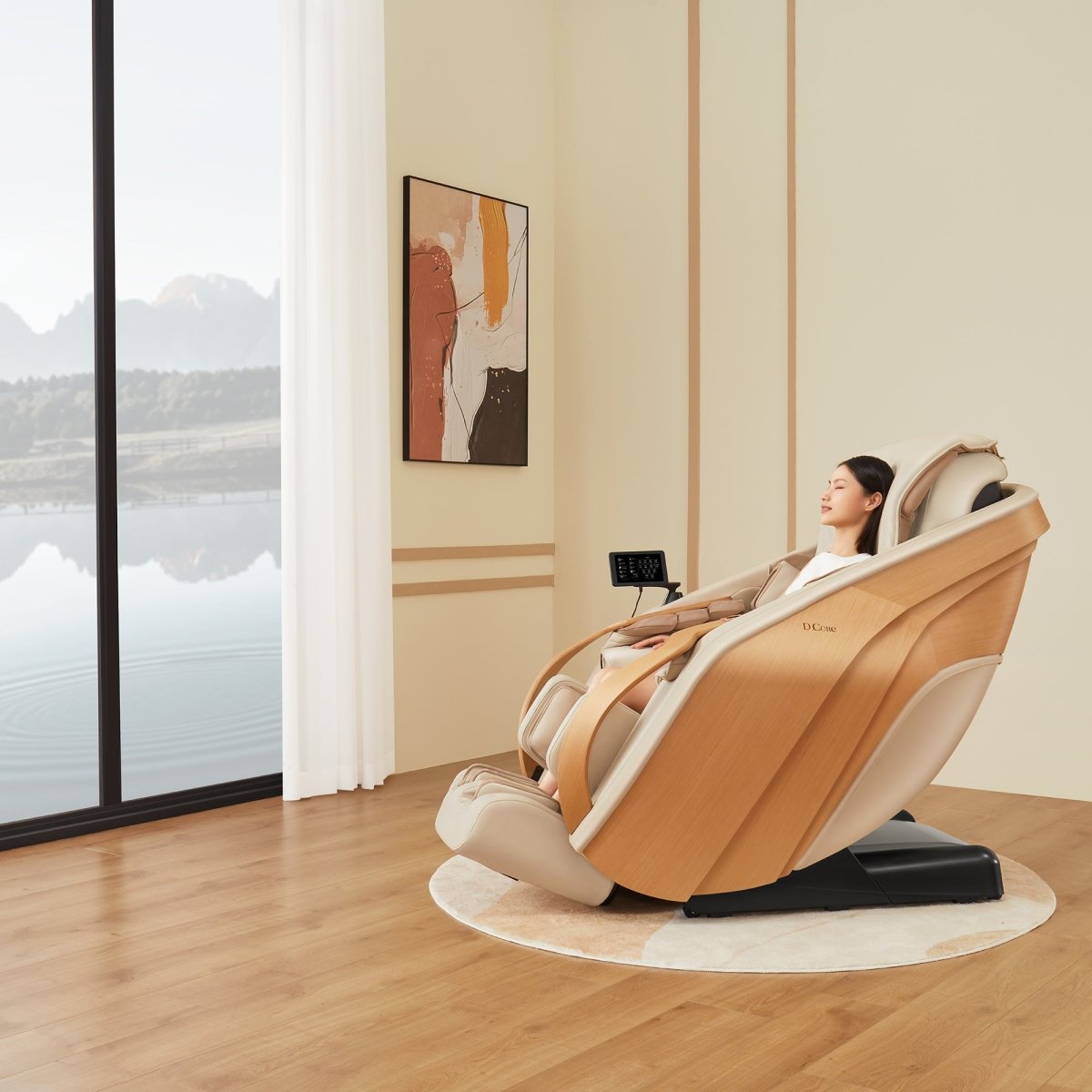 DCore 2 - Made in Japan Ultra Premium Massage Chair w/ Oak Side Panels